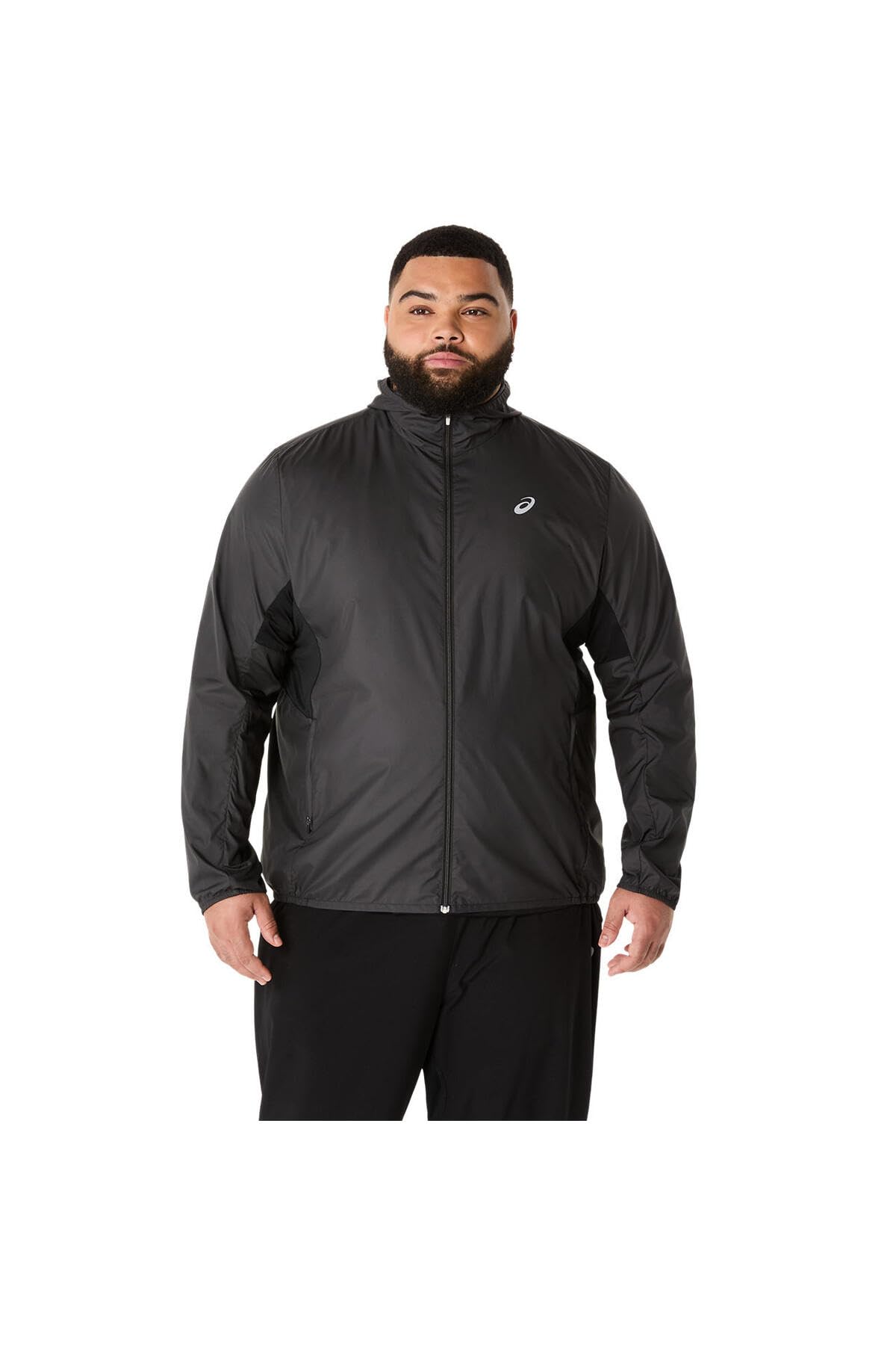 ASICS CORE JACKET Laufjacke Herren Gr. S Performance Black