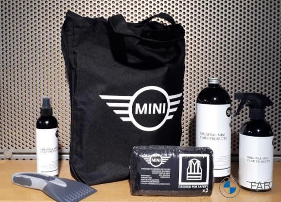 Mini 83125A167F0 Kit d'entretien de voiture authentique avec étui en néoprène
