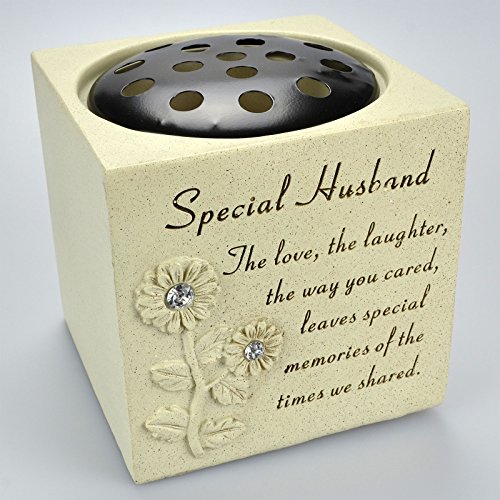 Special Husband Graveside Memorial Flower Pot by Angraves