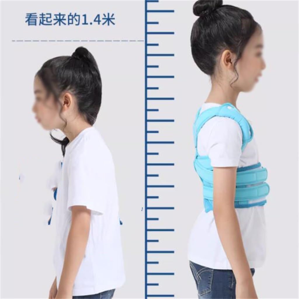 Sitting Posture Correction with Hunchback Orthotics Correction of Adolescent Back Strap Artifact Spinal Belt(X-Large)