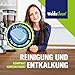 WoldoClean 2in1 Entkalkungstabletten für Kaffeevollautomaten - 2-Phasen Entkalker gegen Kalk & Korrosion, einzeln verblistert, 6 Tabletten