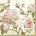 Decorline- 20 Servilletas de Papel ' Beauty Roses 20 Paper ''- 33x33 cm- 3 Capas