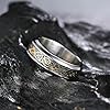 King Will 316L Stainless Steel Spinner Rings-8mm Celtic Knot Fidget Ring Stress Relieving Anxiety Ring Comfort Fit Size X 1/2 (12) #2