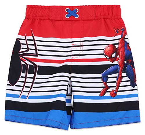 Marvel Avengers Spider-Man Toddler Boys Swim Bathing Suit Red/Blue 2T #TOP4