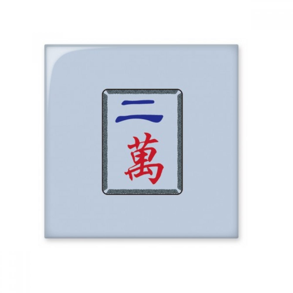 Carreaux de céramique Mahjong de haute qualité avec motif brillant pour artisanat d'art