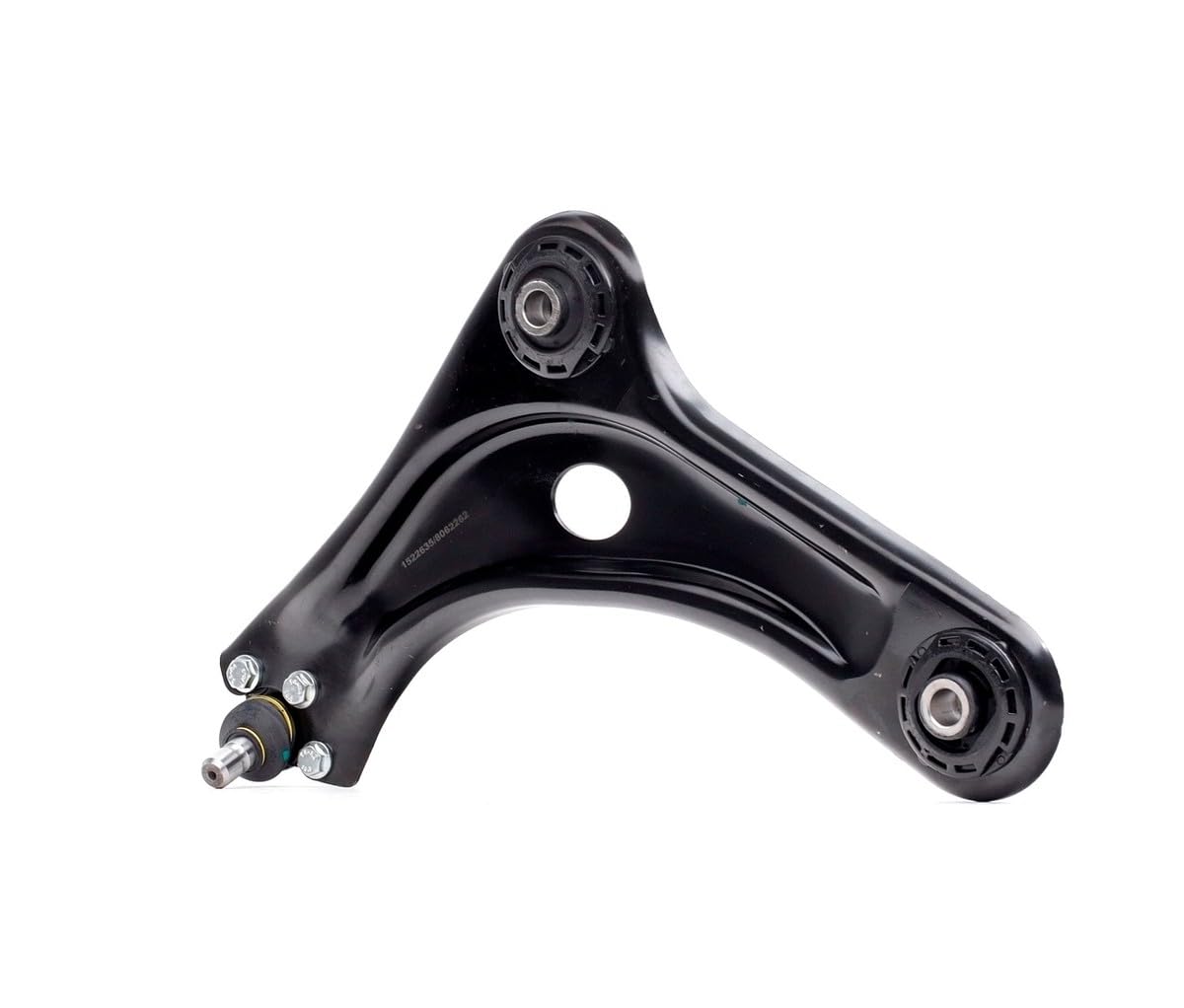 RIDEX 772S1277 Jeu Kit de réparation bras triangulaire Avant Avant Droite Avant Gauche avec paliers en caoutchouc avec rotule de suspension avec support en caoutchouc Compatible avec CITROËN