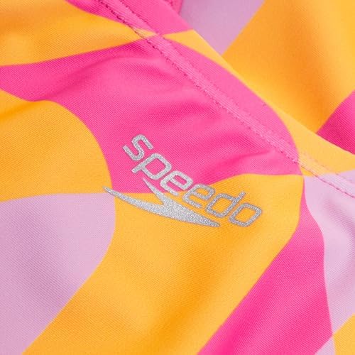 Speedo Girl's Two Piece Thin Strap Tankini Swimsuit for Swimming