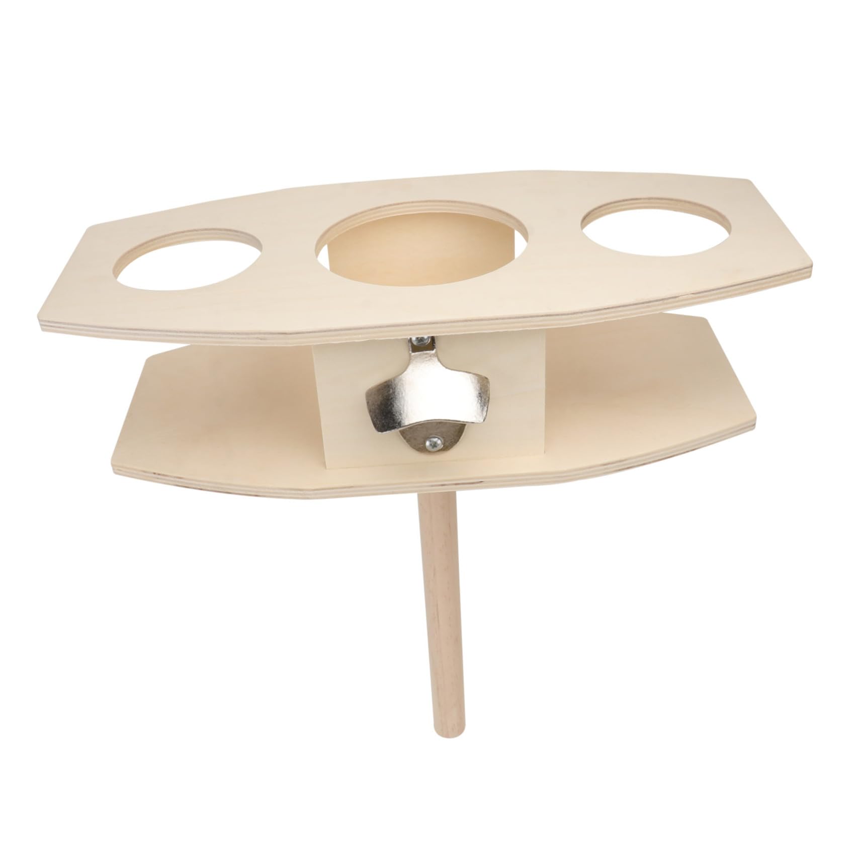 Porte-bières créatif pour camping et support bois amovible Mipcase