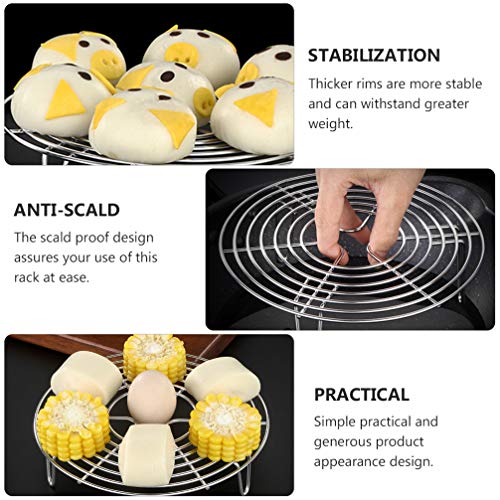 Hemoton-Rejilla-para-Vaporizador-de-Acero-Inoxidable-Rejilla-de-Enfriamiento-Redonda-Rejilla-para-Trivet-Soporte-para-Cesta-de-Vapor-para-Cocinar-Al-Vapor-20X7cm Hemoton-Rejilla-para-Vaporizador-de-Acero-Inoxidable-Rejilla-de-Enfriamiento-Redonda-Rejilla-para-Trivet-Soporte-para-Cesta-de-Vapor-para-Cocinar-Al-Vapor-20X7cm