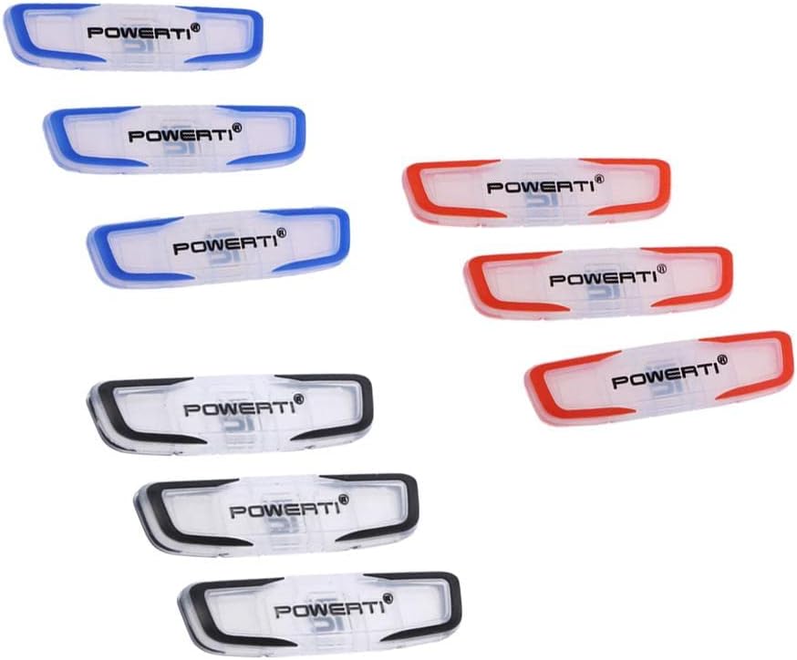 9Pcs Long Silicone Tennis Racquet Vibration Dampeners Shock Absorber