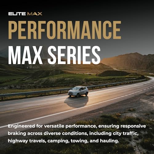 MAX Advanced Brakes - Brake Kit For 2011-2022 Jeep Grand Cherokee, Dodge Durango (13.78" Dia Fr Rotors)| Carbon Ceramic Brake and Rotor Kit Front and Rear| Drilled Slotted Brake Rotors - 2