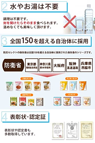 TRIEM防災セレクト 7年保存非常食パンセット