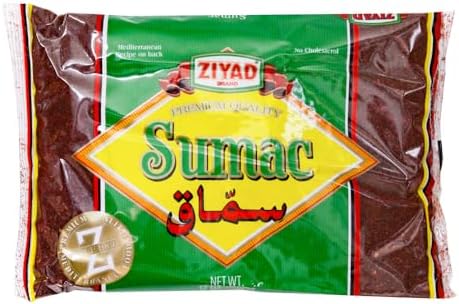 Ziyad Sumac Spice - Middle Eastern Seasoning for Cooking & Seasoning, 12 oz