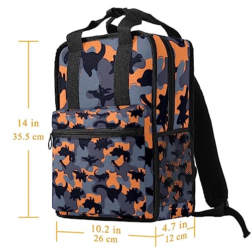 Sac à dos militaire dinosaure 35cm | Cartable imperméable et ergonomique - 5