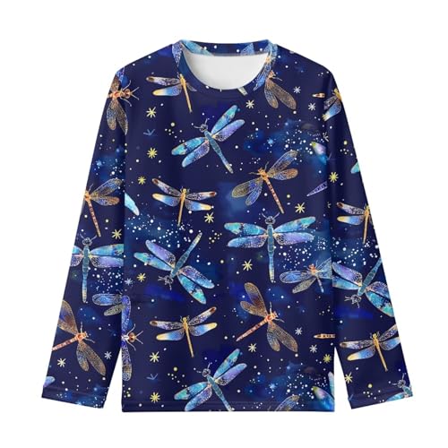 Kids T-Shirt Boys Girls Tees Long Sleeve Crew Neck T Shirts Casual Tops2