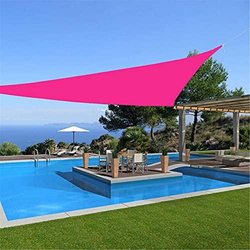 Auvent triangulaire imperméable 5x5m contre la chaleur du jardin