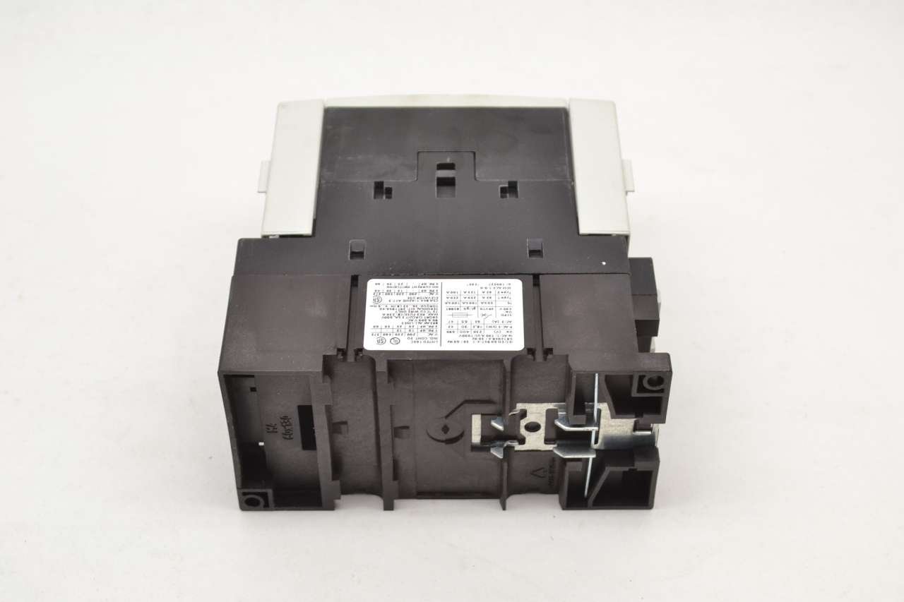 SIEMENS - 3RT10441AK60 Siemens 3RT10 44-1AK60 Motor Contactor, 3 Poles, Screw Terminals, S3 Frame Size, 120V at 60Hz and 110V at 50Hz AC Coil Voltage Voltage