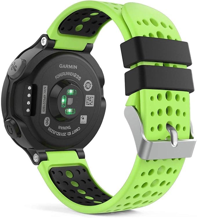 Image of Band Compatible with Garmin Forerunner 235, Soft Silicone Replacement Watch Band Strap Wristband for 220 /230 /235 /620 /630 /735XT /235 Lite Smart Watch for Women Men