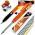 THORVALD Carpentry Pencil Set for Carpenter - Incl. 7 Leads + Sharpener + Finger Grip - Solid Mechanical Pencils with Fine Point/Best Marking tools Construction/Carpenters/Scriber