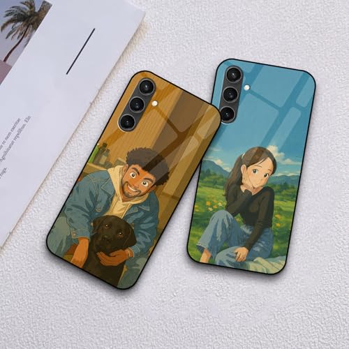 Image of COLORflow Back Cover Compatible with Samsung Galaxy S23 FE 5G | Ghibli Studio Style Customized | Shockproof TPU Bumper with Camera Protection Back Cover Compatible with Samsung Galaxy S23 FE 5G