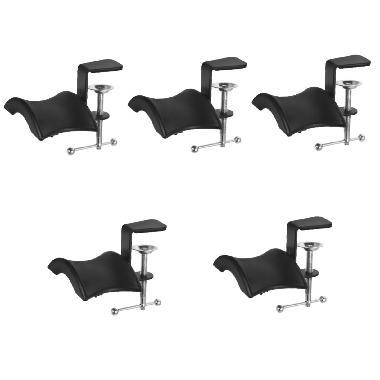 UKCOCO 5piezas Soporte De Auriculares Compacto Clip para Escritorio Organizador De Auriculares y Accesorios Diseño Estilizado y Funcional Ahorra Espacio y Mantiene Ordenado