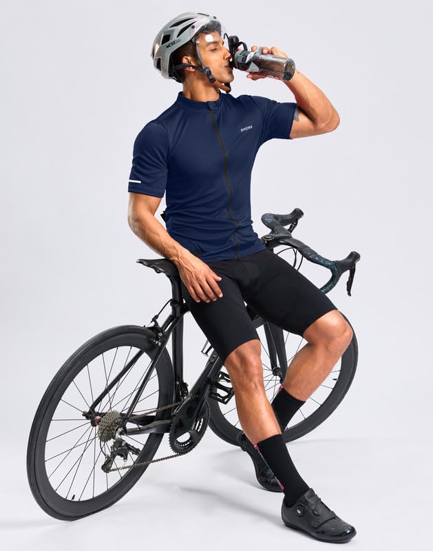 Bikewa Men's Full Zip Cycling Jersey