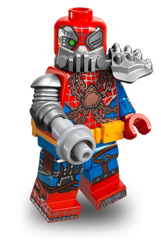 BRICK Flip Lego Cyborg Spider Woman Mini Figures Series Spider-Man: Across The Spiderverse (Lego 71050)