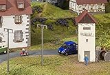 Faller 120241 - Trafohäuschen mit Strommasten - Spurweite H0