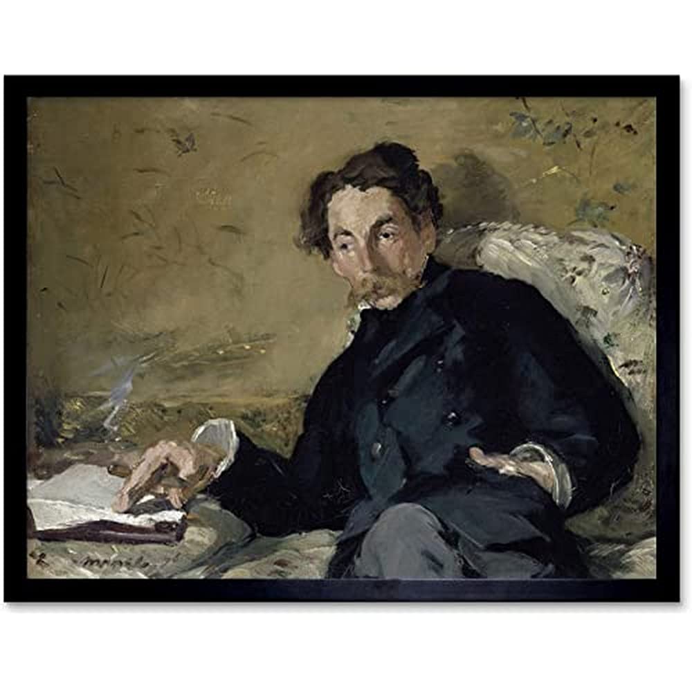 Artery8 Unframed Wall Art Edouard Manet Stephane Mallarme12X16 Inch from B&Q