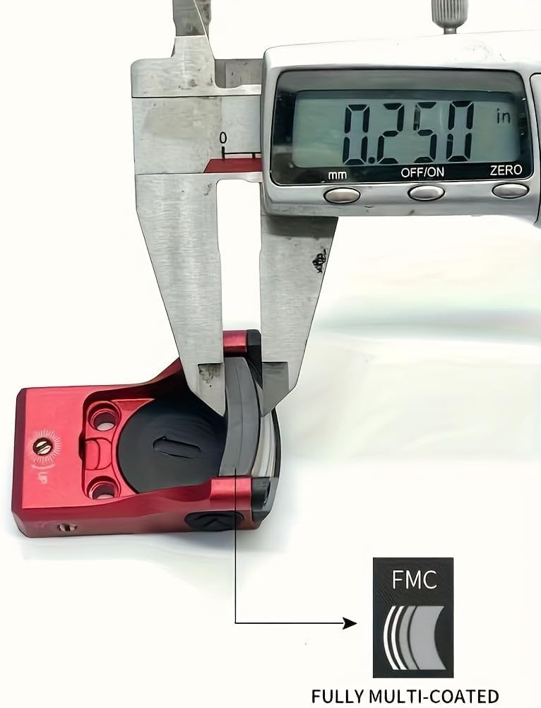 Red Dot Sight Micro Pistol Sight Open-Top Rifle Scope, Multi-Reticle, 20mm Picatinny Rail Mount, Universal Mount, for Rapid-Fire Aiming Hunting Rifle