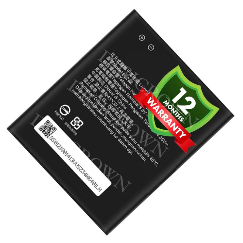 Image of Original BL242 Battery Compatible for Lenovo Vibe C (A2020a40) | Lenovo K3 (K30-T, K30-W) - (2300mAh) - 1 Year Warranty