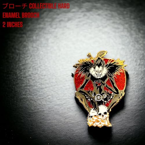 Ryuk Enamel Pins - Japanese Anime Ryuk & Kira Pins - Keychain & Merch3