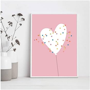 要問合せ♥️大好きな写真がアートになります♥️ロココ調　額　写真たて　ピンク Amazon.co.jp: 壁画アート北欧の漫画の動物クジラポスター幼稚園児