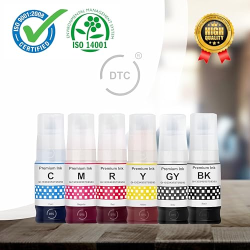 Image of Duplex DTC GI-73 Ink Bottle Compatible for Canon Pixma G570, G670, G550, G650, G620 Printers (GI-73 Red Ink 1 Pcs)