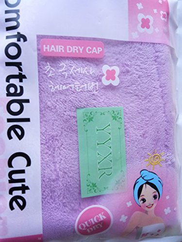 Yyxr Microfiber Hair Drying Towel Ultra Absorbent Twist Hair Turban Drying Cap Hair Wrap #TOP7