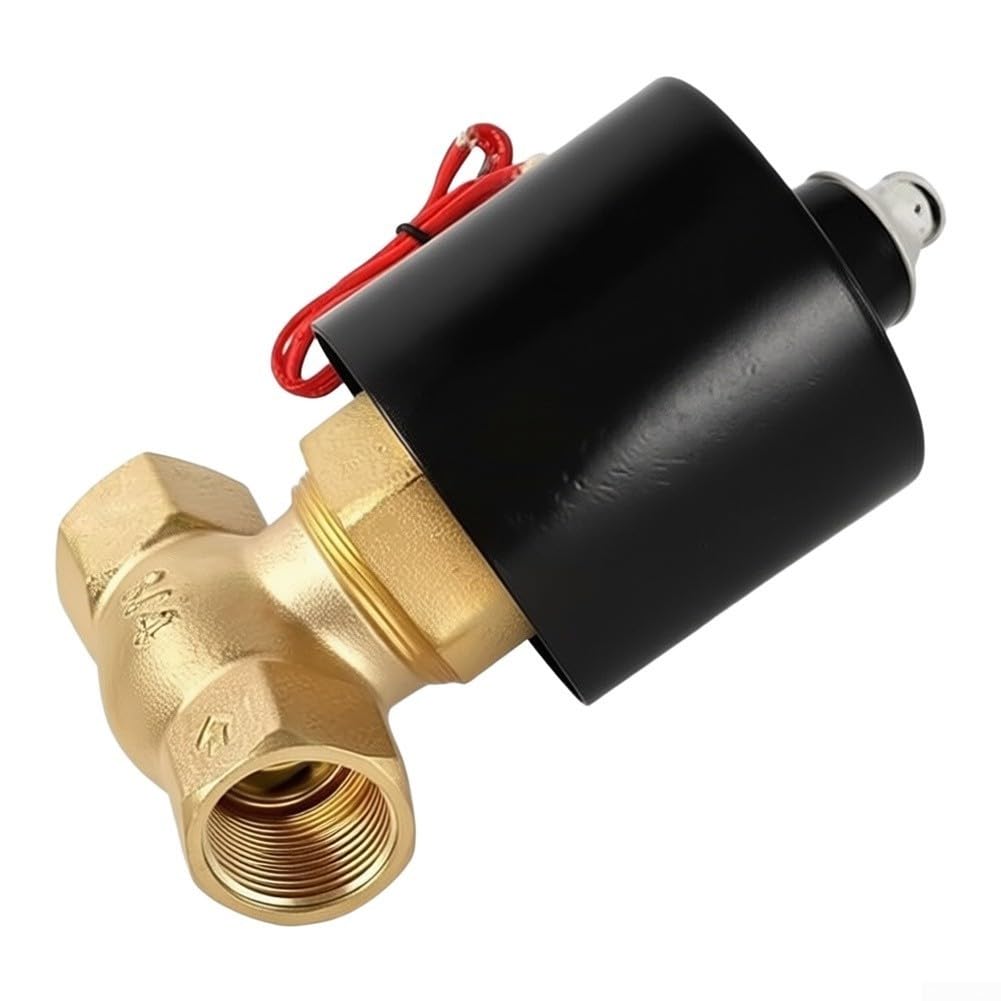 Mosiężny zawór elektromagnetyczny 24 V DC normalnie zamknięty do kotła parowego – DN15 DN20 DN25 wysoka temperatura (US-20)