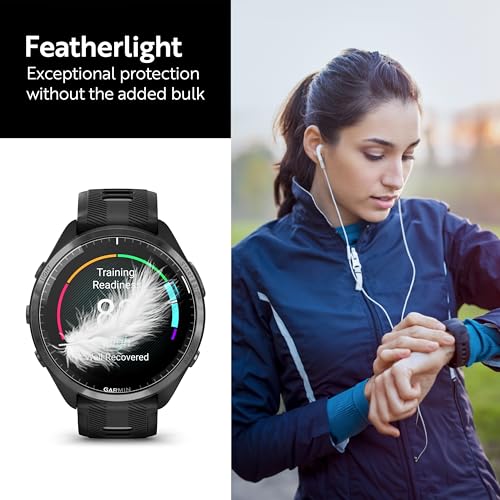 Image of ArmorSuit 6 Pack for Garmin Forerunner 965 (47mm) Matte Screen Protector Anti-Glare MilitaryShield TPU Film - Made in USA