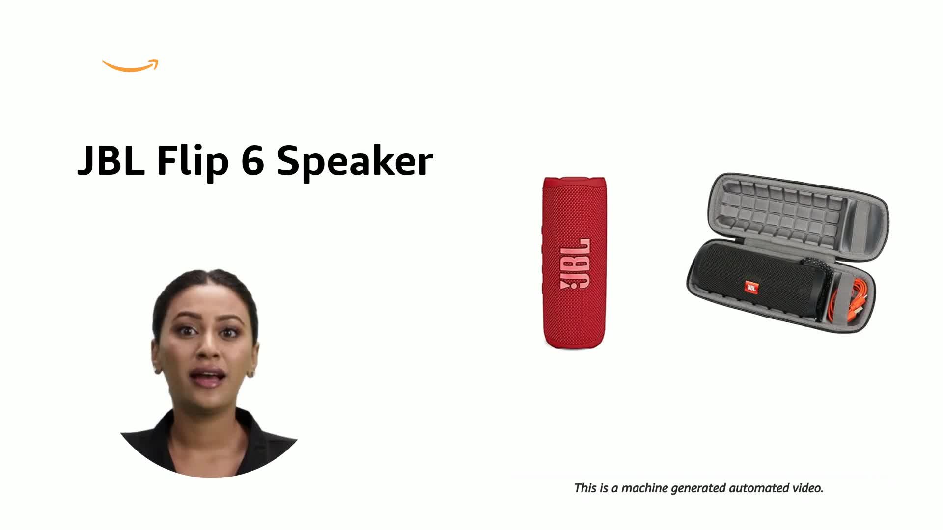 JBL Flip 6 Wireless Portable Bluetooth Speaker Pro Sound, Upto 12