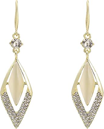 925 Sterling Silver Earrings for Women with Cubic Zirconia - Elegant Gift for Her