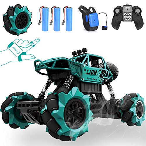 Remote Control Car,C3 Alloy Drift RC Car,4WD 2.4G Gesture Sensor Watch Monster Truck,All Terrain Off Road Climb Electric Hobby Kids Toy ,Drift 360Â° Spins Stunt Car for Teens Adults