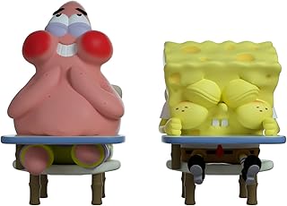 Youtooz Whats Funnier Than 24, 4" inch Vinyl Figure, Collectible Spongebob and Patrick from Funny Internet Meme What's Funnier Than 24 by Youtooz Spongebob Squarepants Collection