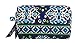 Gorgeous Vera Bradley Small Cosmetic Zip Bag in Ink Blue