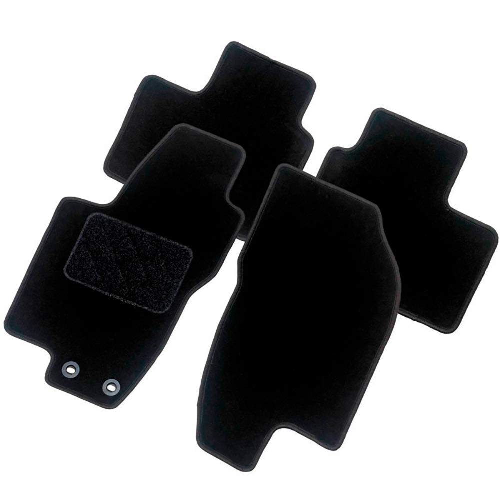 AUTO-STYLE Set de tapis de sol compatible avec Peugeot 308 CC 2009-, Noir