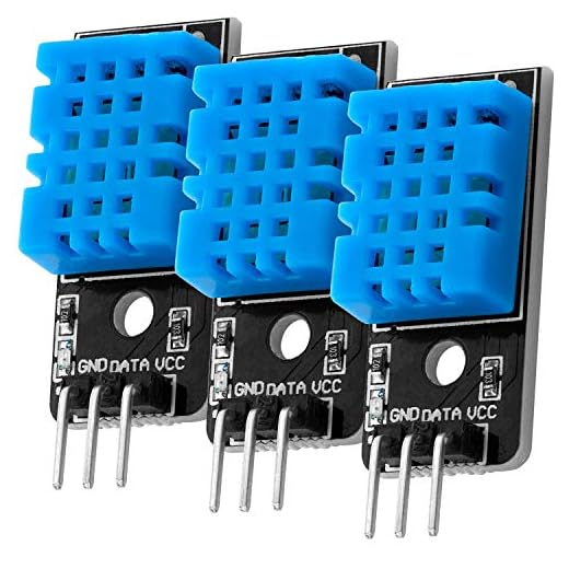 AZDelivery 3 x KY-015 Módulo del Sensor de Temperatura DHT11 Compatible con Arduino con E-Book Incluido!