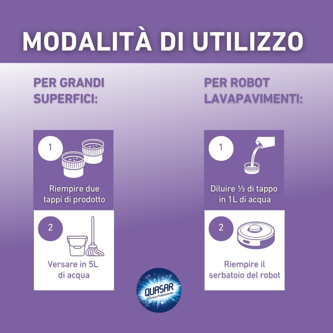 Italian Gourmet Bundle - Limpiador de suelos con aroma extra, 8 x 1000 ml + Polpa Italian Gourmet gratis – Limpiador de suelos profesional, brillo sin rayas, fragancia duradera, sin aclarado ni