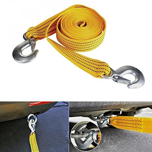 Guance Car Auto Towing Tow Cable Rope Heavy Duty 3 Ton 2.65Mtr for Mahindra XUV 300-picture-32