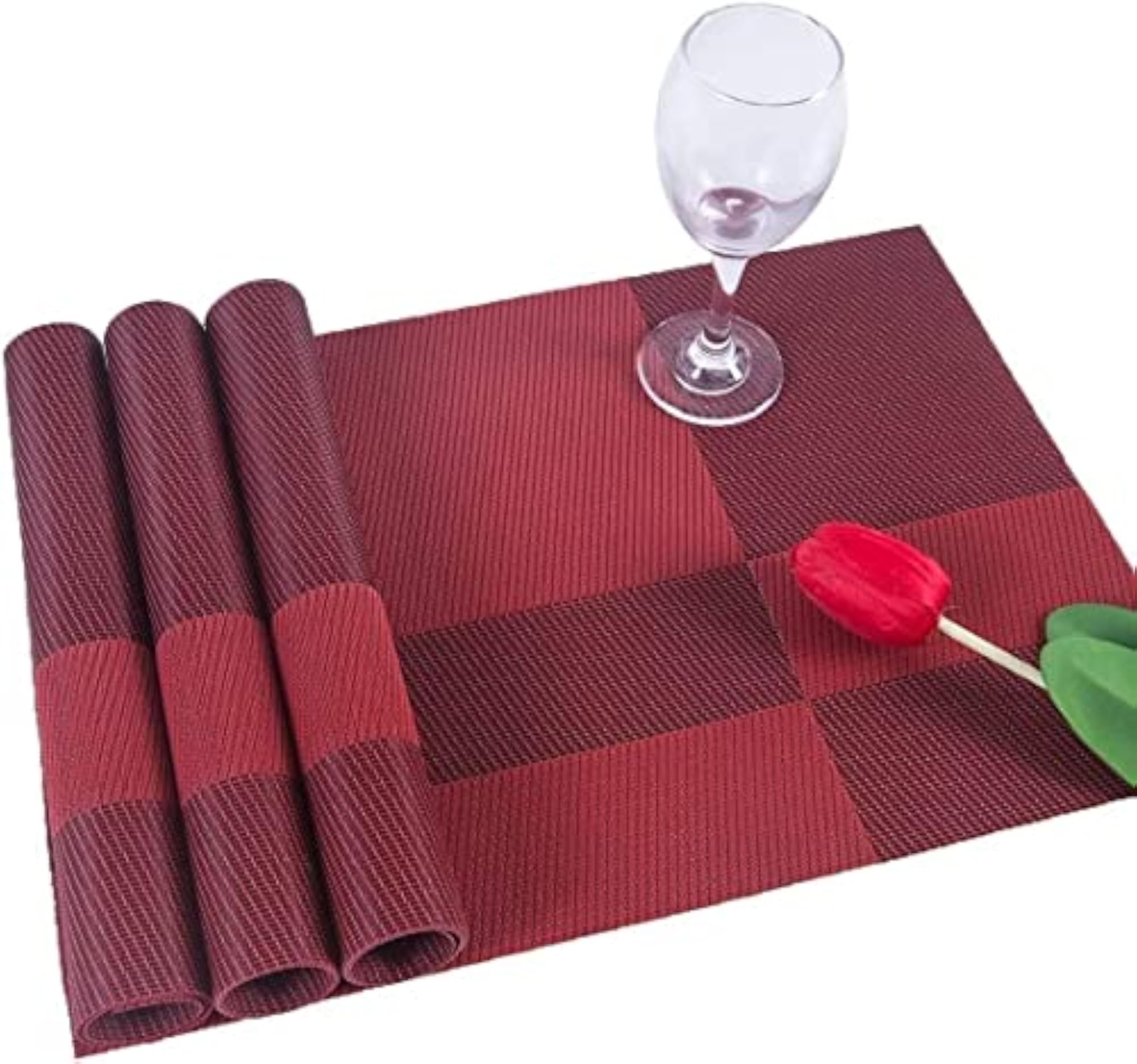 PVC Washable Placemat for Dining Table, 1 Piece