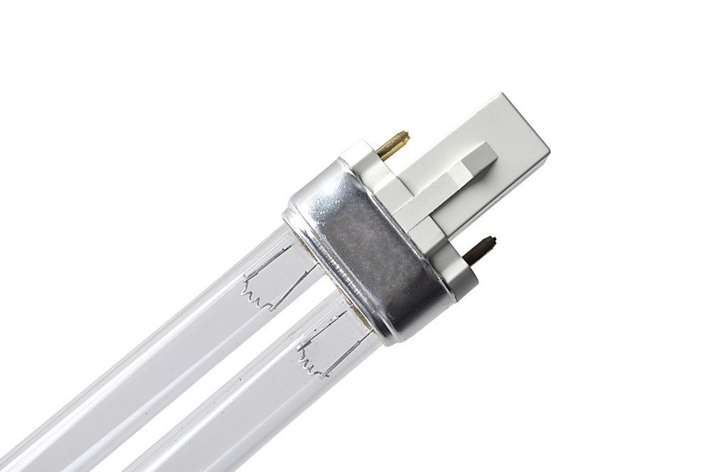 AquaOne 11 Watt UVC Ersatzlampe Wasserklärer G23 Sockel Klärer Leuchtmittel Lampe Teich Filter Sockel