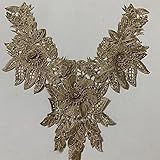 Excellent ajout à une robe ou à une robe. Faites des appliqués un ajout élégant à n'importe quelle robe, y compris les robes de mariée, les robes de demoiselle d'honneur, les robes de cocktail.