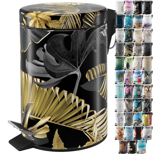 Sanilo Kosmetikeimer 3L mit Absenkautomatik, viele neue Bad Mülleimer zur...